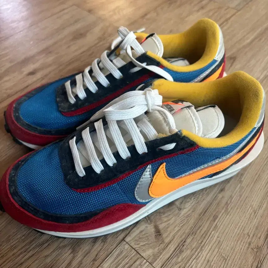 [BUNJANG] Nike Sacai LD Waffle Red Blue Sneakers / 나이키 사카이 ld와플 빨파