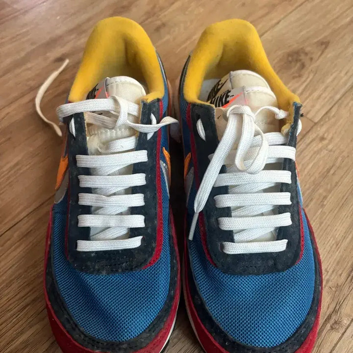 [BUNJANG] Nike Sacai LD Waffle Red Blue Sneakers / 나이키 사카이 ld와플 빨파