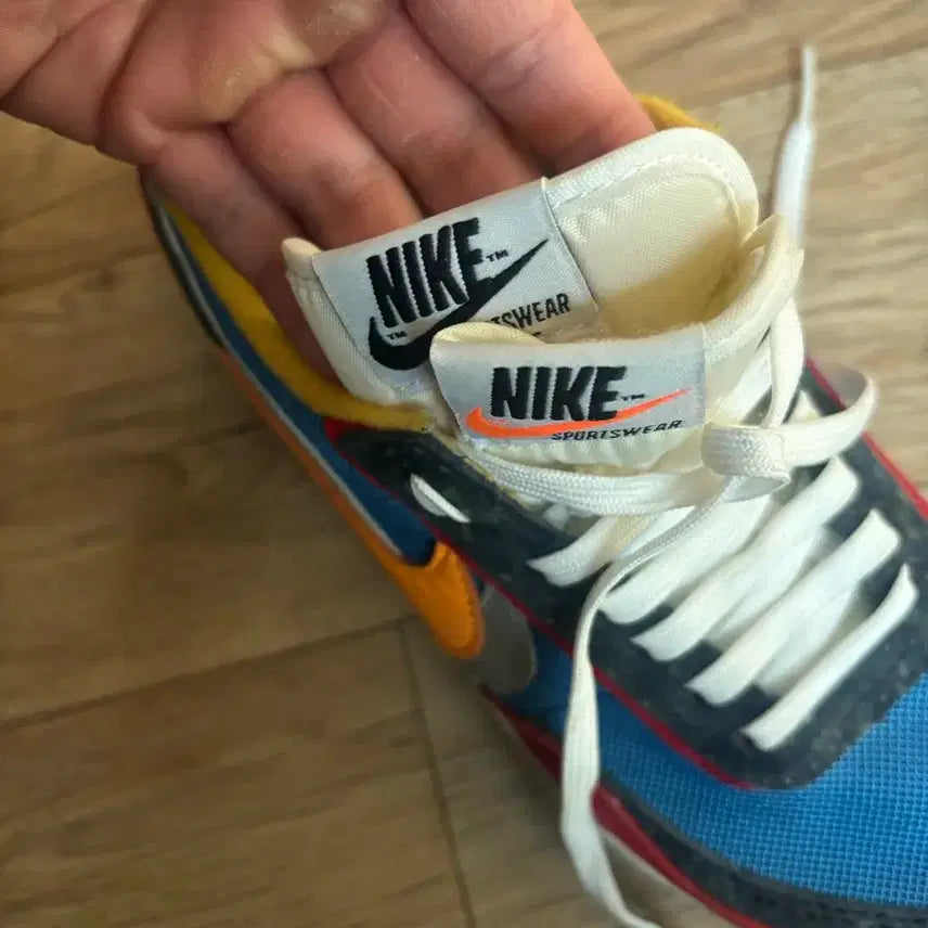 [BUNJANG] Nike Sacai LD Waffle Red Blue Sneakers / 나이키 사카이 ld와플 빨파