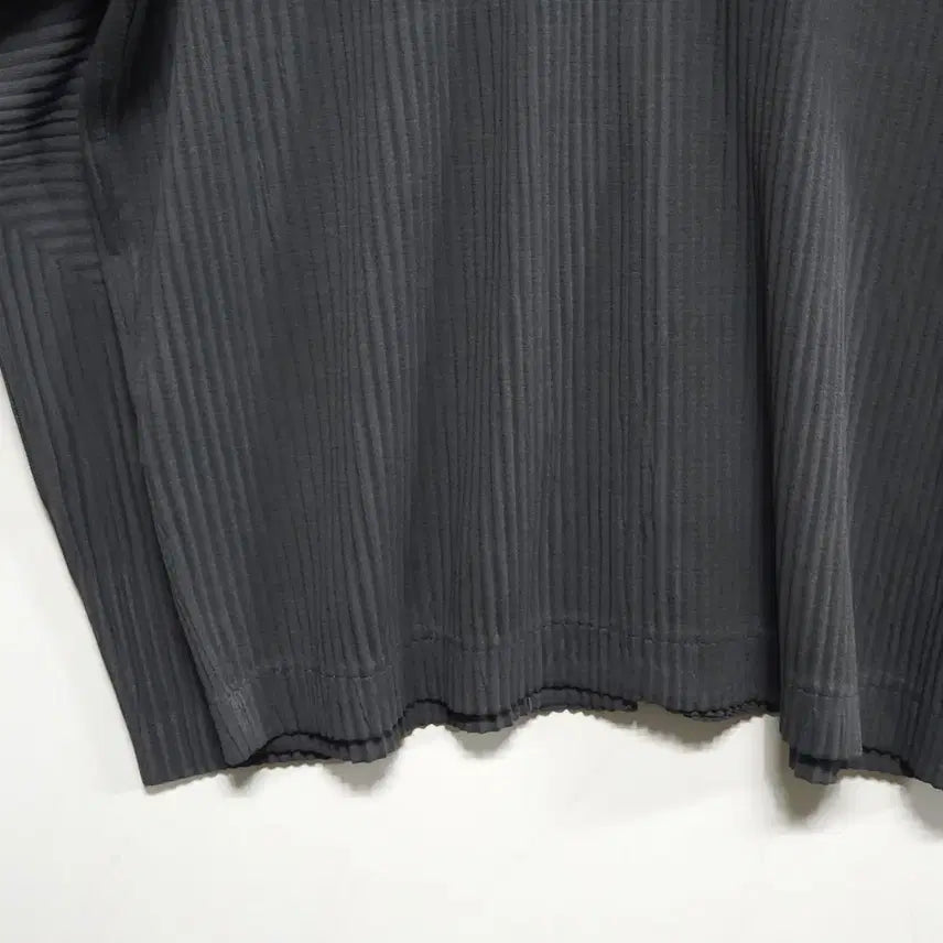 [SOLD OUT] 남성 플리츠 집업 자켓 미니멀 플리츠 셔츠 자켓 오버핏