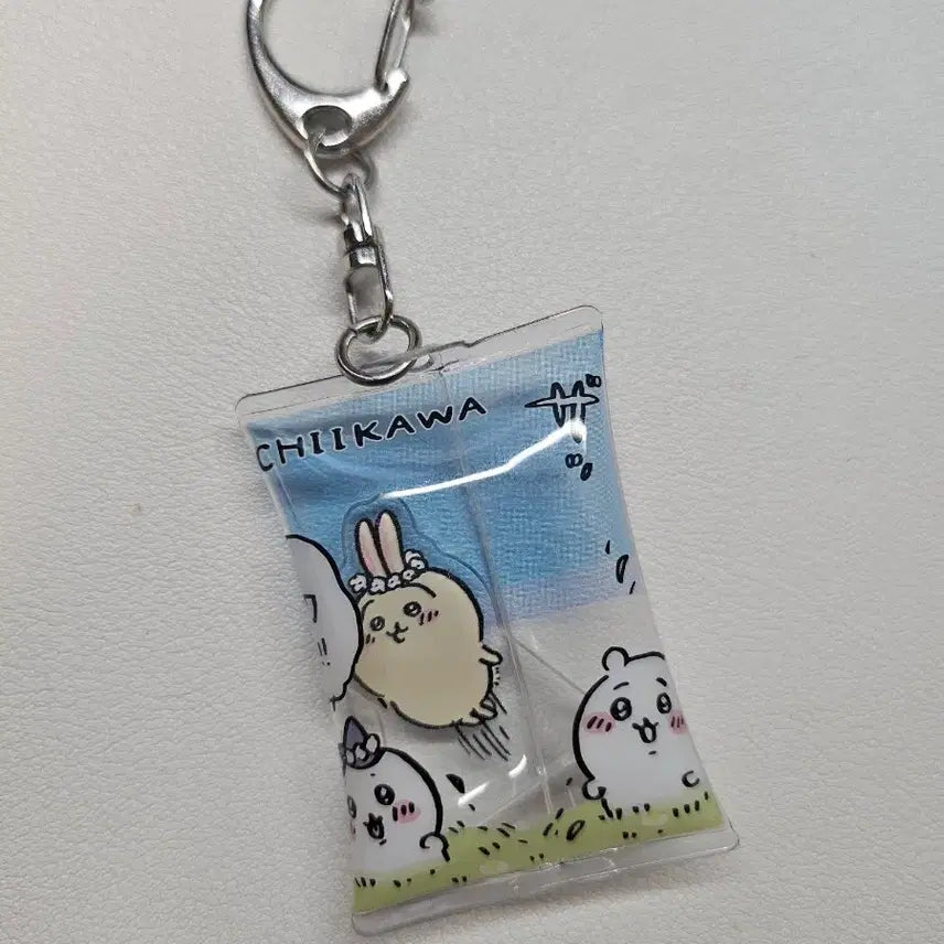 [BUNJANG] Munjakgwi Usagi Air-fwa Keychain / 먼작귀 우사기 에어후와 키링