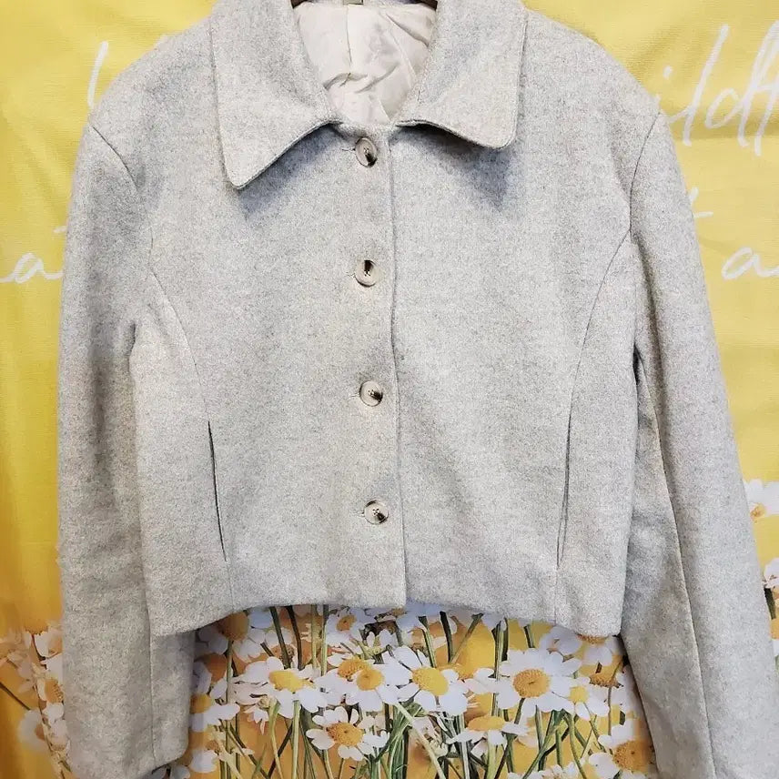 [BUNJANG] Bronze Berry Wool Padded Jacket / 브론즈 베리  모직 패딩 자켓