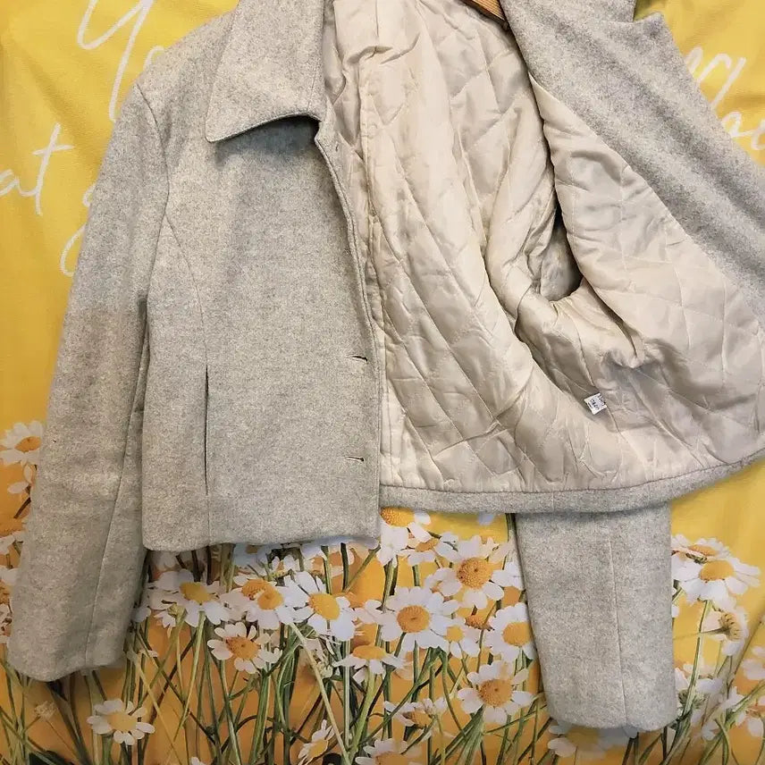 [BUNJANG] Bronze Berry Wool Padded Jacket / 브론즈 베리  모직 패딩 자켓