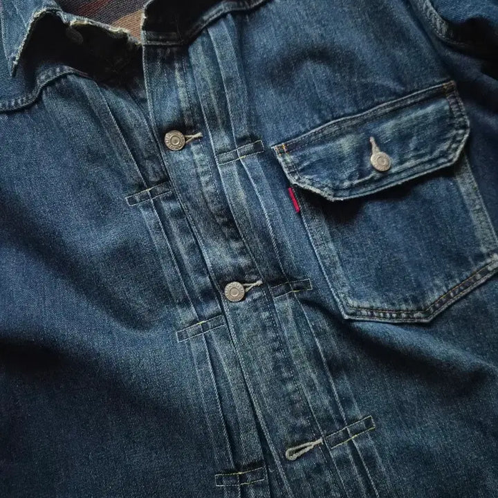 [BUNJANG] LVC 506XX Type I Trucker Jacket Blanket Lined / LVC Type.1 트러커 재킷.