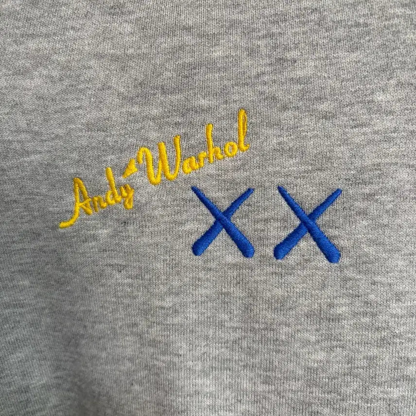[BUNJANG] Uniqlo KAWS Warhol Gray Sweatshirt / 유니클로 UT KAWS 맨투맨 XXL 회색