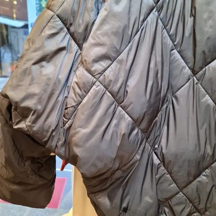 [BUNJANG] ZARA Diamond Quilted Black Padded Jumper / 자라 다이아 퀼팅 블랙 패딩 점퍼