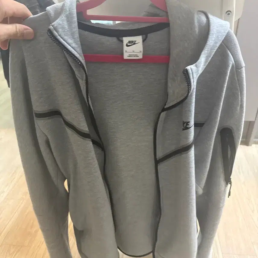[BUNJANG] Nike Tech Pack Hoodie Zip-up (Gray) - XL / 나이키 테크팩 후드집업