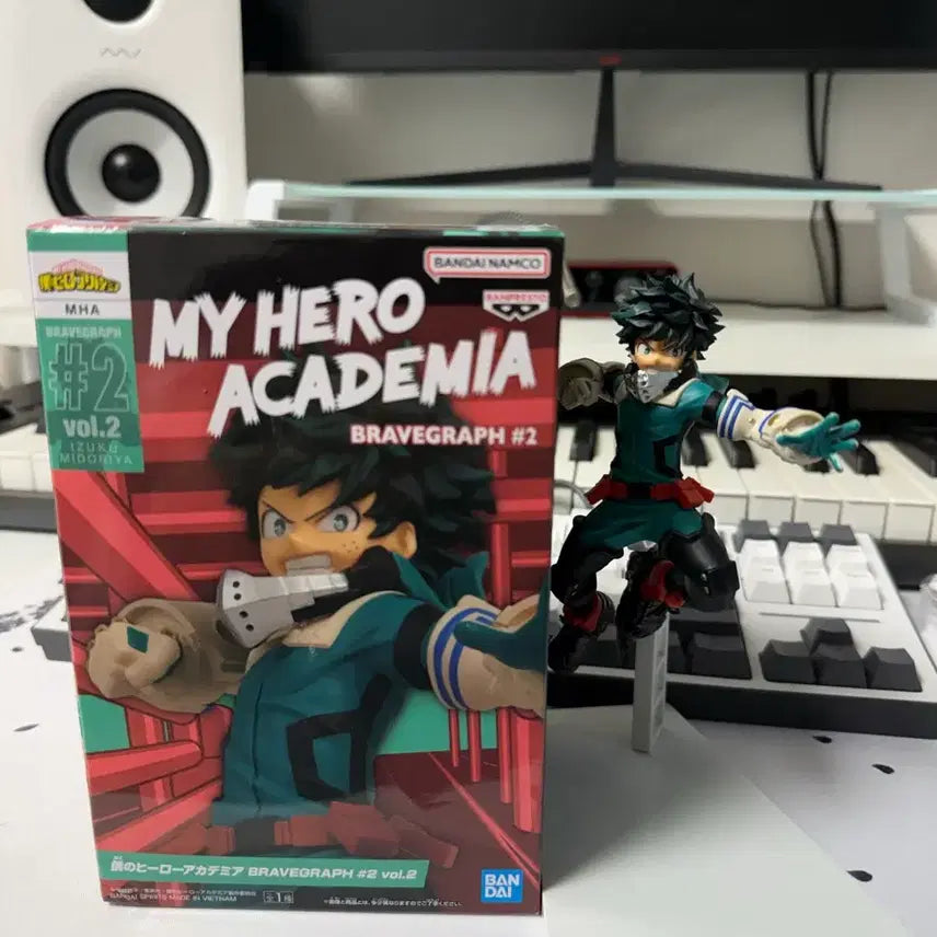 [BUNJANG] My Hero Academia Midoriya Bravegraph 2 Figure / 나의 히어로 아카데미아 미도리야 bravegraph 2 피규어
