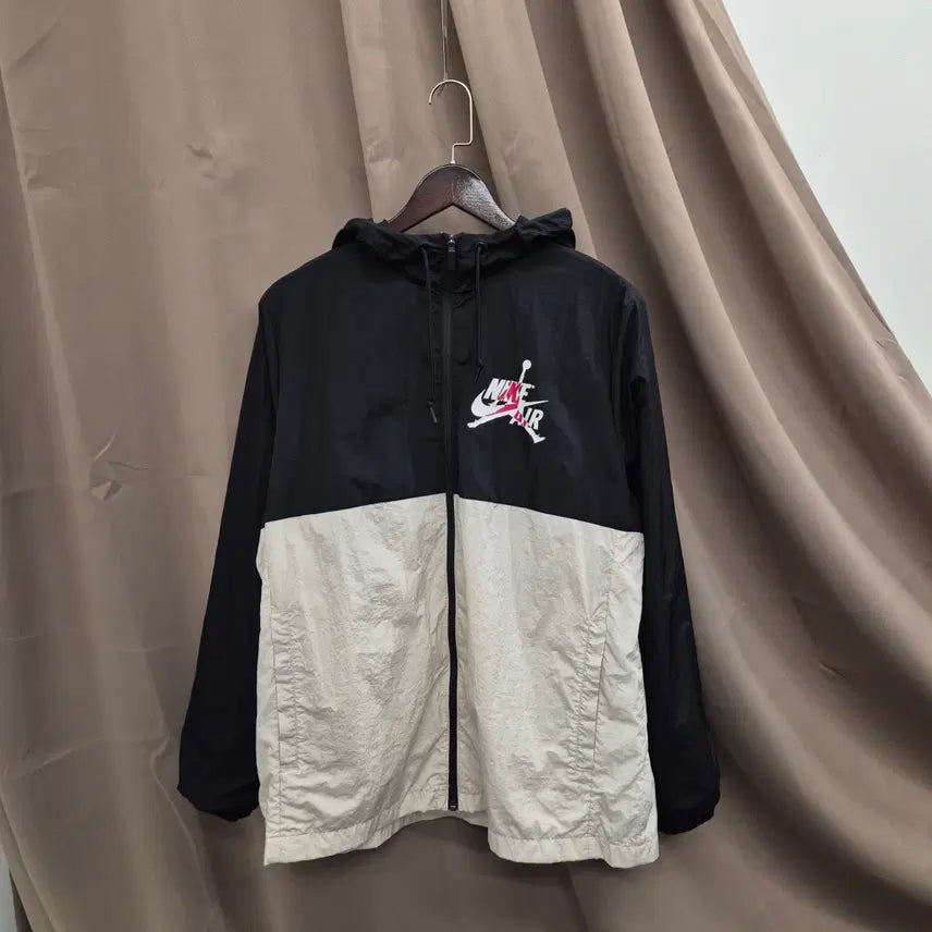 [BUNJANG] Nike Jordan Jumpman Classic Windbreaker Hooded Zip-up Jacket / 조던 점프맨 클래식 윈드 브레이커 후드 집업 L