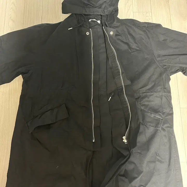 [BUNJANG] DAMS Black Hooded Jacket / DAMS 블랙 후드 자켓