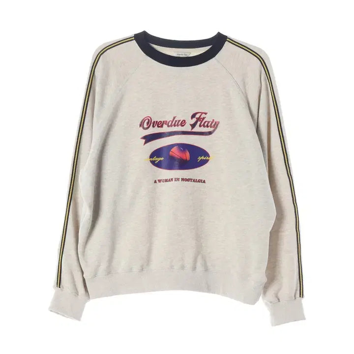 [SOLD OUT] 오버듀플레어 빈티지 그래픽 래글런 맨투맨