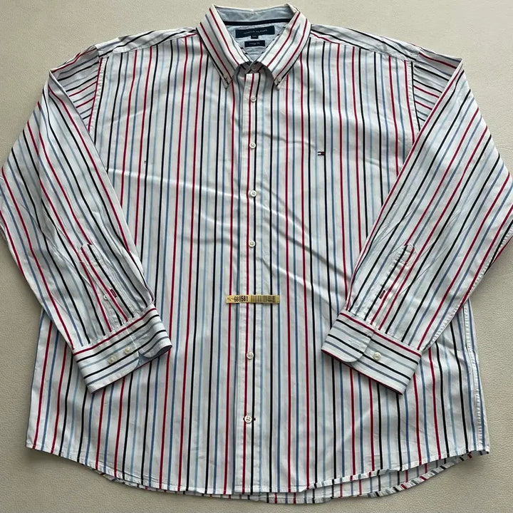 [BUNJANG] Tommy Hilfiger Stripe Shirt / 타미힐피거 스트라이프 셔츠
