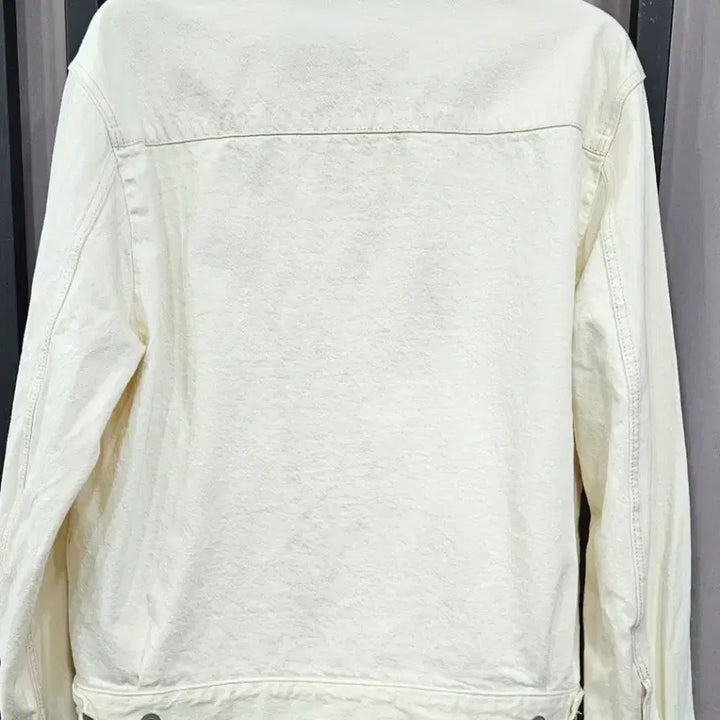 [BUNJANG] Mutendard Cone Denim Line Jacket L Cream / 무텐다드 CONE 데님 라인 자켓 L 크림색