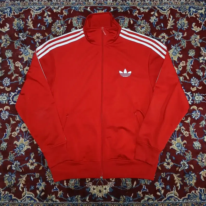[BUNJANG] Adidas Originals Firebird Track Top Jersey (Red/White) / (해외M / 약 105) 아이다스오리지널 파이어버드 트랙탑져지 레드 빨흰