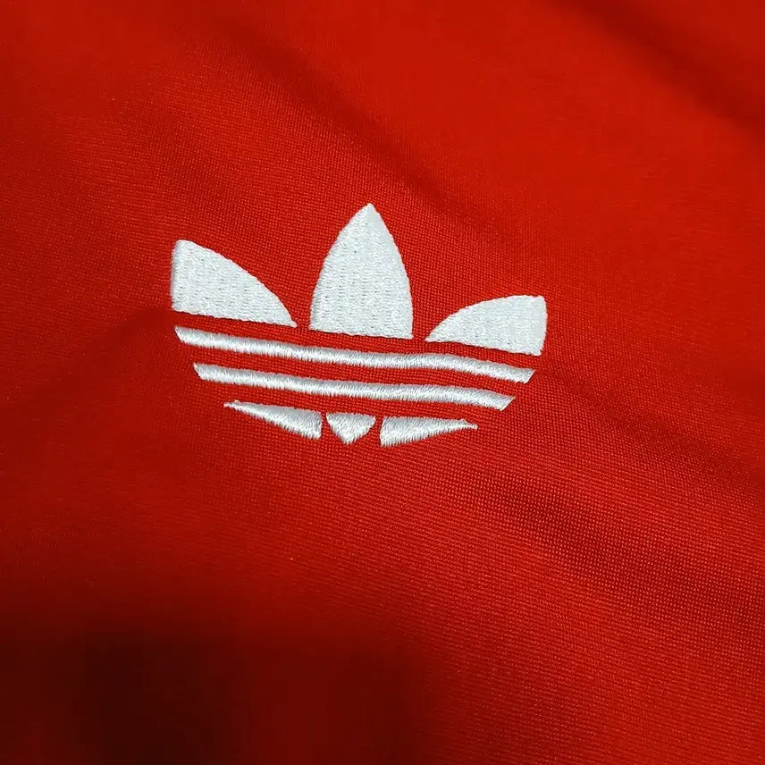 [BUNJANG] Adidas Originals Firebird Track Top Jersey (Red/White) / (해외M / 약 105) 아이다스오리지널 파이어버드 트랙탑져지 레드 빨흰