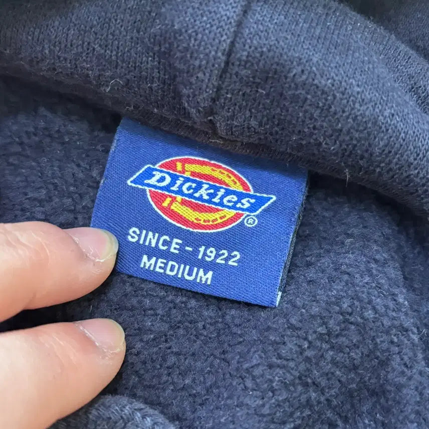 [BUNJANG] Dickies Big Logo Hoodie, Black / M 디키즈 빅로고 후드 티셔츠 0312E