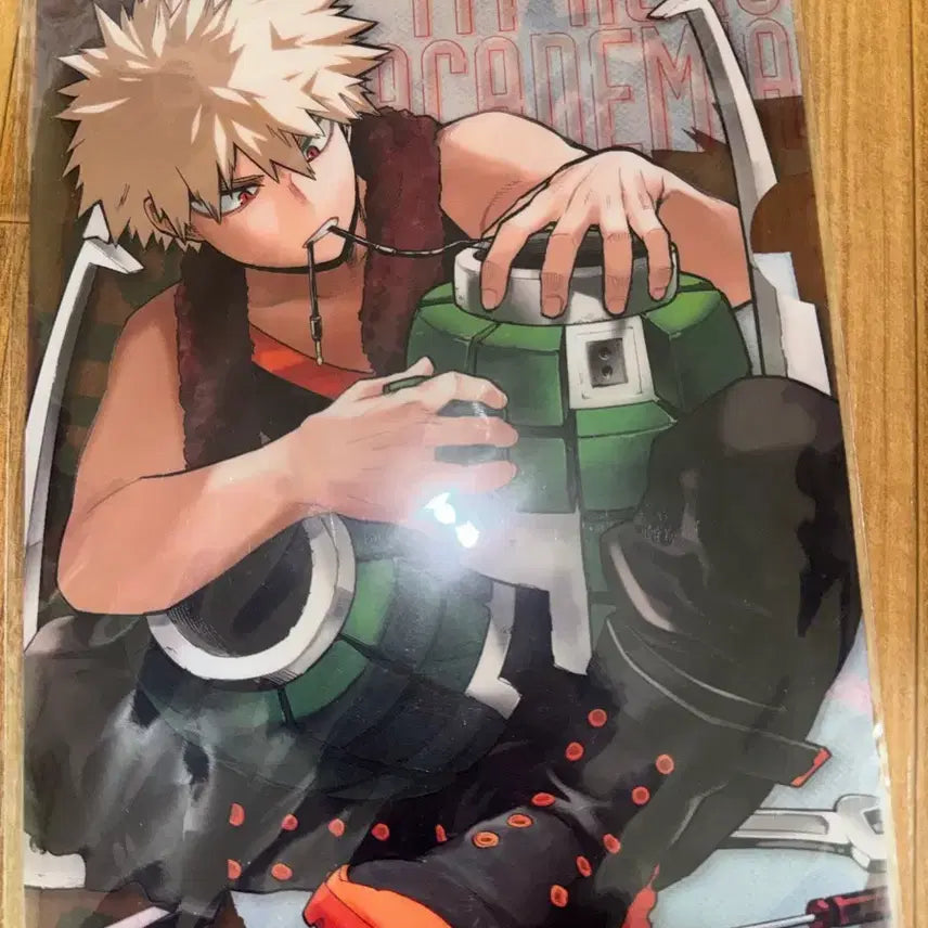 [BUNJANG] My Hero Academia Bakugo Giga Jump POB Mini File / 나히아 히로아카 바쿠고 기가점프 특전 양면 미니파일(미개봉)