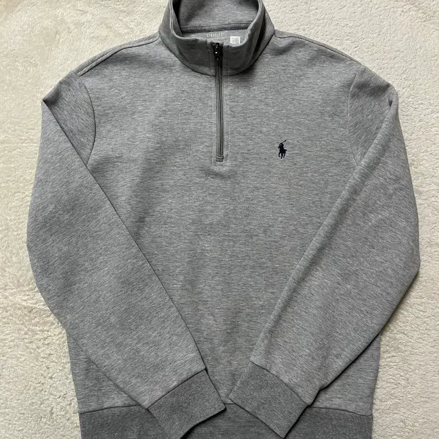 [BUNJANG] Polo Half-Zip Sweatshirt / 폴로 신형 반집업 맨투맨
