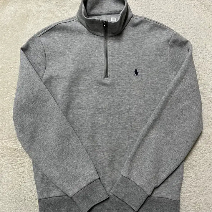 [BUNJANG] Polo Half-Zip Sweatshirt / 폴로 신형 반집업 맨투맨