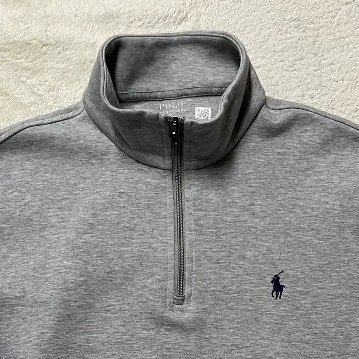 [BUNJANG] Polo Half-Zip Sweatshirt / 폴로 신형 반집업 맨투맨