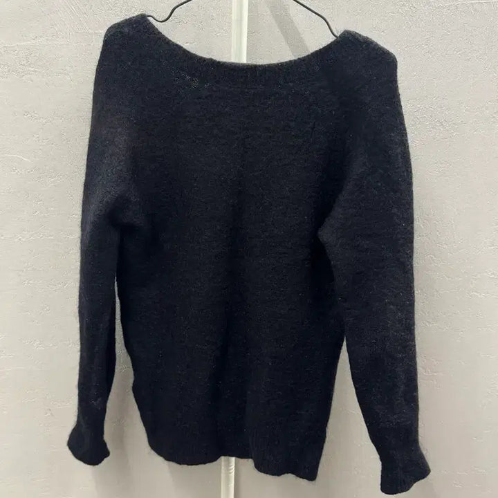 [BUNJANG] Neil Barrett Black V-Neck Cardigan (M) / 닐바렛 블랙 브이넥 가디건 M