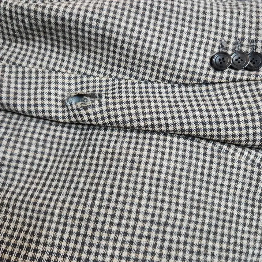 [BUNJANG] TheVan Ermenegildo Zegna Checkered Jacket / J480 [100] 더반 에르메질도 제냐 원단 체크 자켓