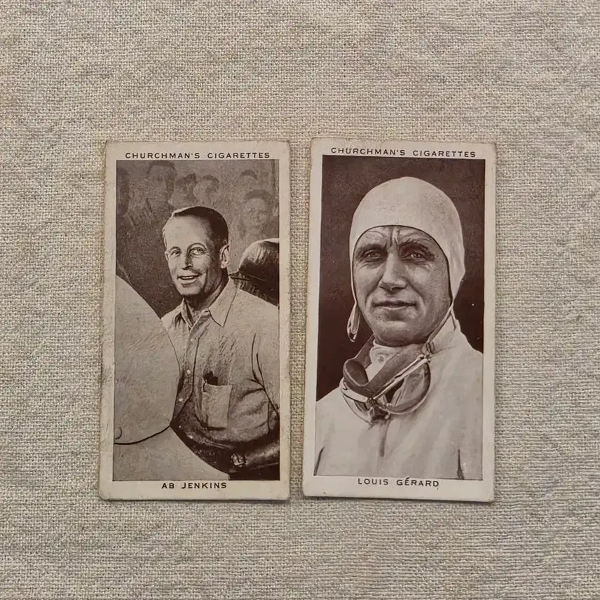 [BUNJANG] Alex Henshaw Bennett Powell Vira Prince Airplane Pilot Vintage Card Set / 영국빈티지카드 유럽빈티지카드 알렉스헨쇼 베넷 파월 비라왕자  비행사