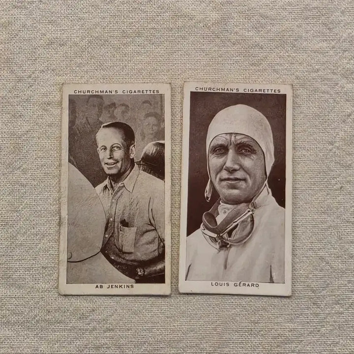[BUNJANG] Alex Henshaw Bennett Powell Vira Prince Airplane Pilot Vintage Card Set / 영국빈티지카드 유럽빈티지카드 알렉스헨쇼 베넷 파월 비라왕자  비행사