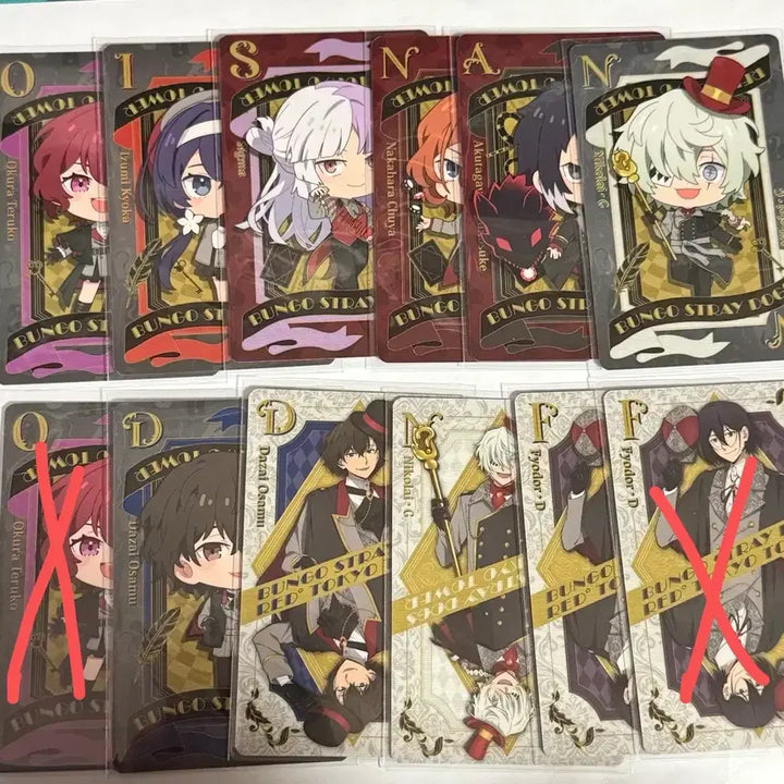 [BUNJANG] Bungo Stray Dogs Tokyo Tower Card Set / 문스독 도쿄타워 카드