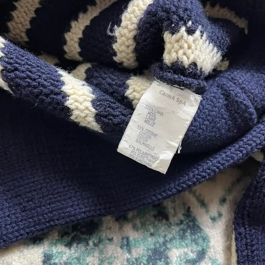[BUNJANG] JC CastelBajac Wool Knit Bolero Jacket (Size 40) / JC CastelBajac 카스텔바작 볼레로 울 니트 집업(40)