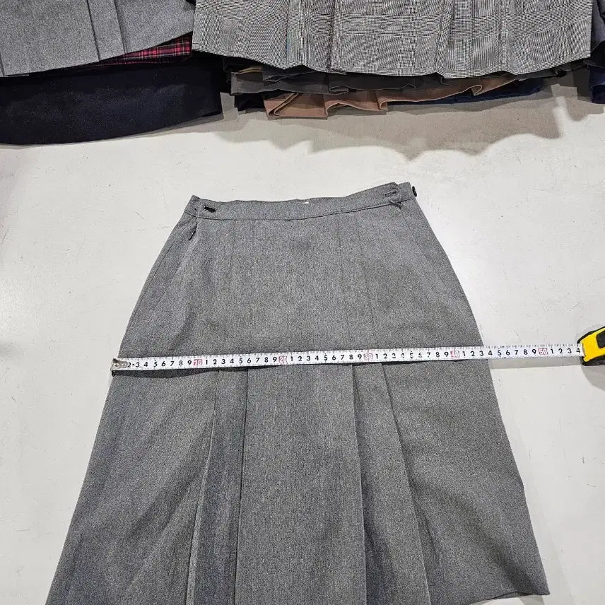 [BUNJANG] Used School Uniform Skirt Size 62 / 중고 교복치마 사이즈 62