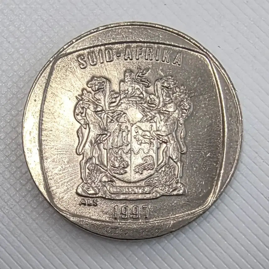 [BUNJANG] South Africa 1 Rand Coin 1997 / 1997년 남아프리카공화국 1 란드 주화 zk-1726
