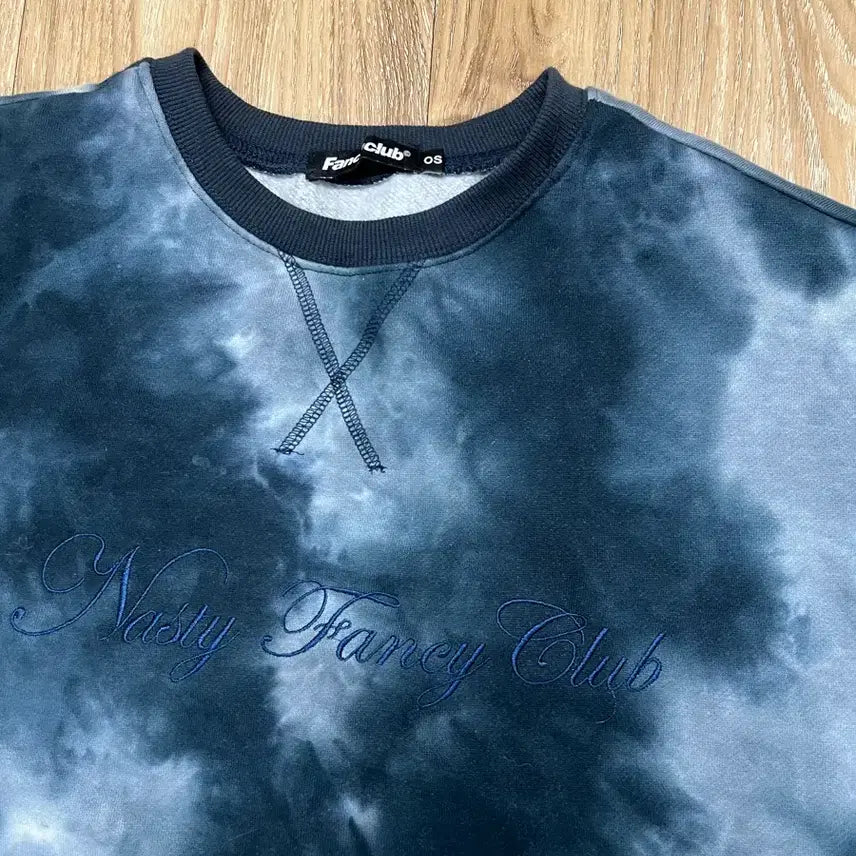 [BUNJANG] Nasty Fancy Club Tie-dye Sweatshirt / 네스티 팬시클럽 타이다이 맨투맨