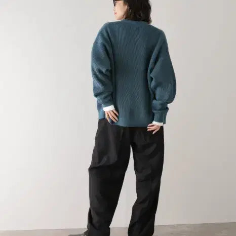 [BUNJANG] EVCON Shetland Wool Low Gauge Cardigan / EVCON Shetland Wool Low Gauge Cardigan