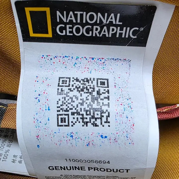 [BUNJANG] National Geographic Sling Bag Canvas Crossbody Bag / 내셔널지오그래픽 스몰 슬링백 크로스백 캔버스백 BF31