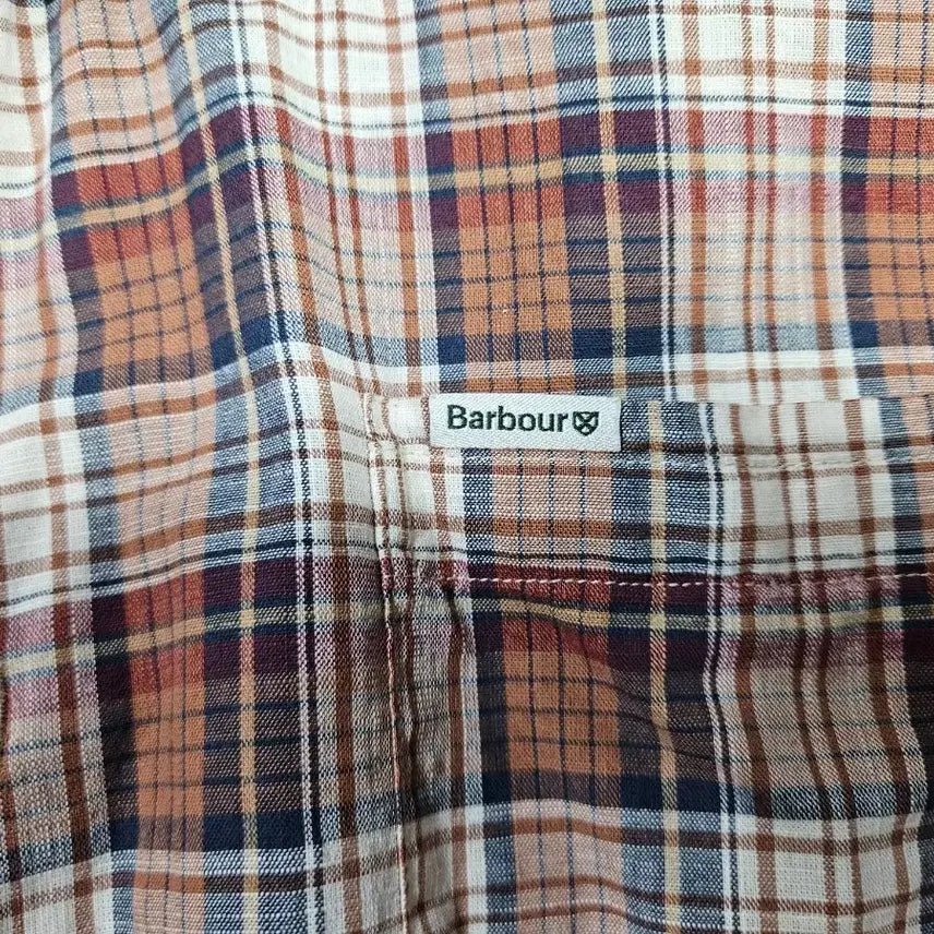 [SOLD OUT] 바버 체크 긴팔 셔츠 95정도..