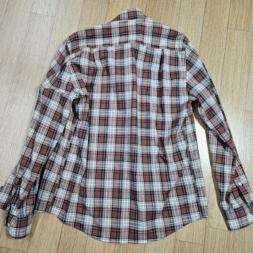 [SOLD OUT] 바버 체크 긴팔 셔츠 95정도..