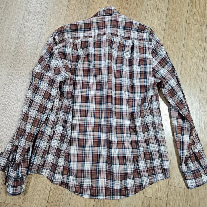 [SOLD OUT] 바버 체크 긴팔 셔츠 95정도..