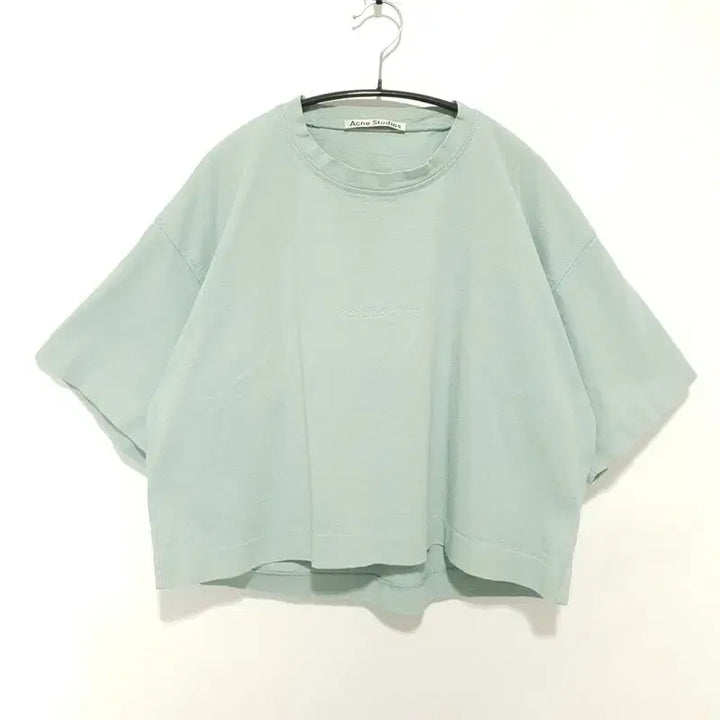 [BUNJANG] Acne Studios CYLEA EMBOSS Cropped Short Sleeve XS / 아크네 스튜디오 CYLEA EMBOSS 크롭 반팔 XS_i4521