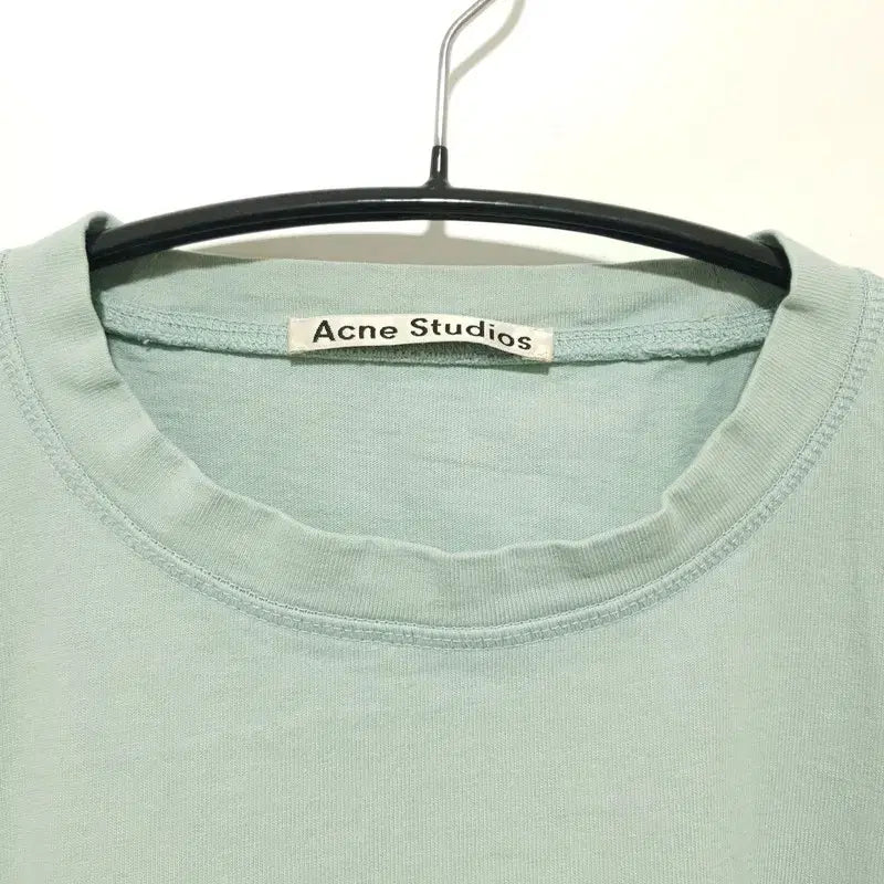 [BUNJANG] Acne Studios CYLEA EMBOSS Cropped Short Sleeve XS / 아크네 스튜디오 CYLEA EMBOSS 크롭 반팔 XS_i4521