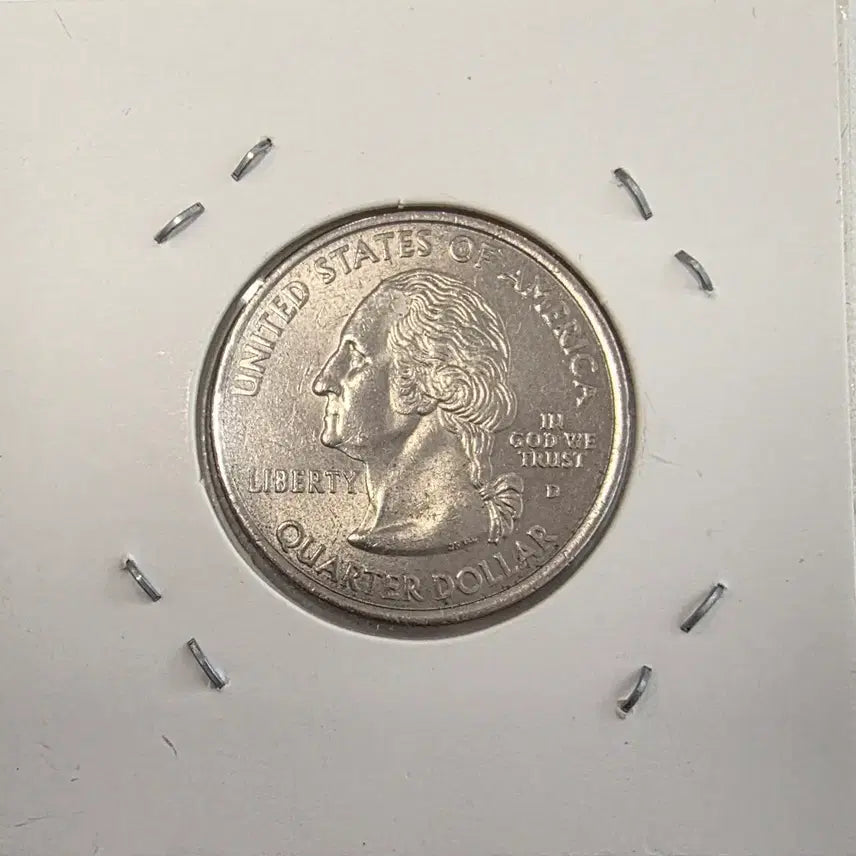 [BUNJANG] Rhode Island Quarter Dollar Coin / 미국 로드아일랜드 주 기념 쿼터달러 zk-1733