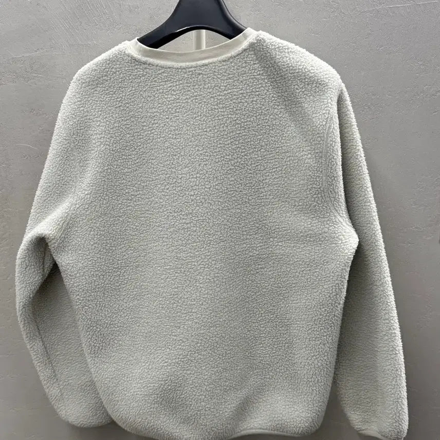 [BUNJANG] Nike Fleece Lined Sweatshirt White L / 나이키 폴리스 기모 맨투맨 흰색 L