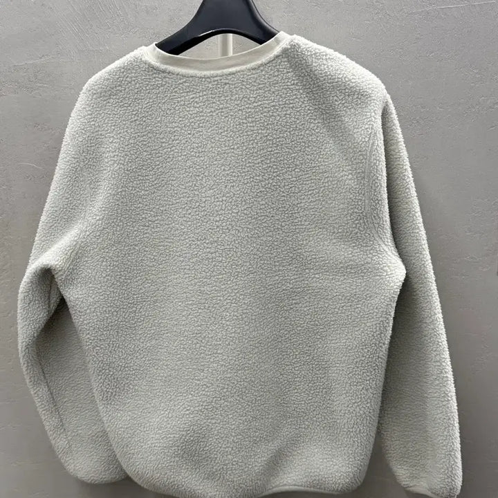 [BUNJANG] Nike Fleece Lined Sweatshirt White L / 나이키 폴리스 기모 맨투맨 흰색 L