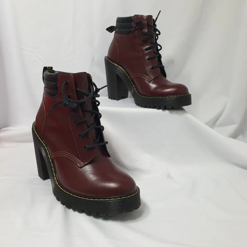 [BUNJANG] Dr. Martens Seraphina Persephone Ankle Boots (UK7/255) - Smooth Leather / 빈티지하서 uk7 255 닥터마틴 세이렌 페르세포네 앵클 부츠 스무스