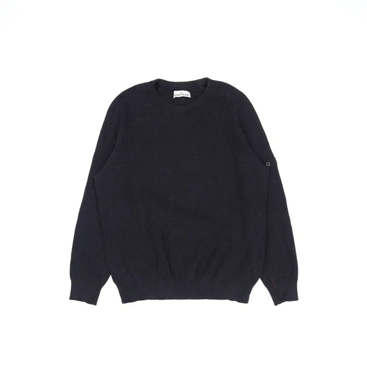 [BUNJANG] Stone Island Waffle Knit Sweater / XL 스톤아일랜드 와플 슬리브 패치 니트 N7484