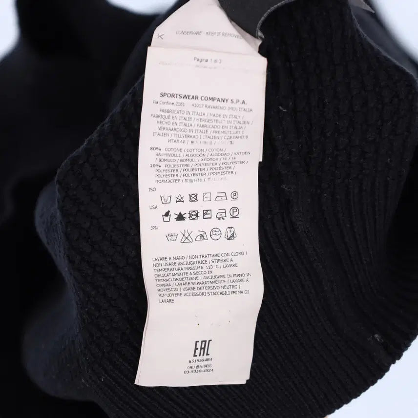 [BUNJANG] Stone Island Waffle Knit Sweater / XL 스톤아일랜드 와플 슬리브 패치 니트 N7484