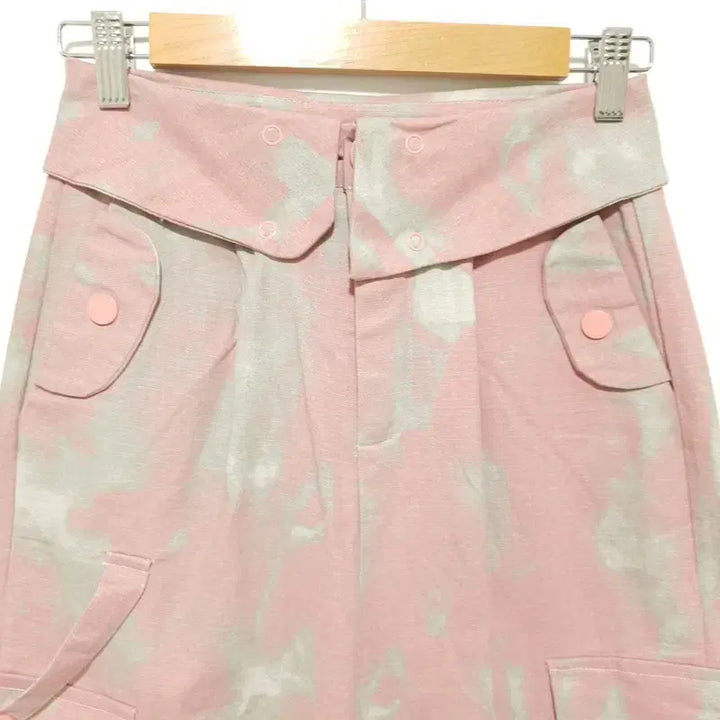 [BUNJANG] Unbranded Tie-dye Cargo Wide Pants / 여성 타이다이 카고 와이드 팬츠 S_M0295