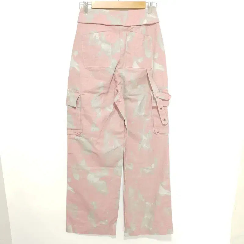 [BUNJANG] Unbranded Tie-dye Cargo Wide Pants / 여성 타이다이 카고 와이드 팬츠 S_M0295