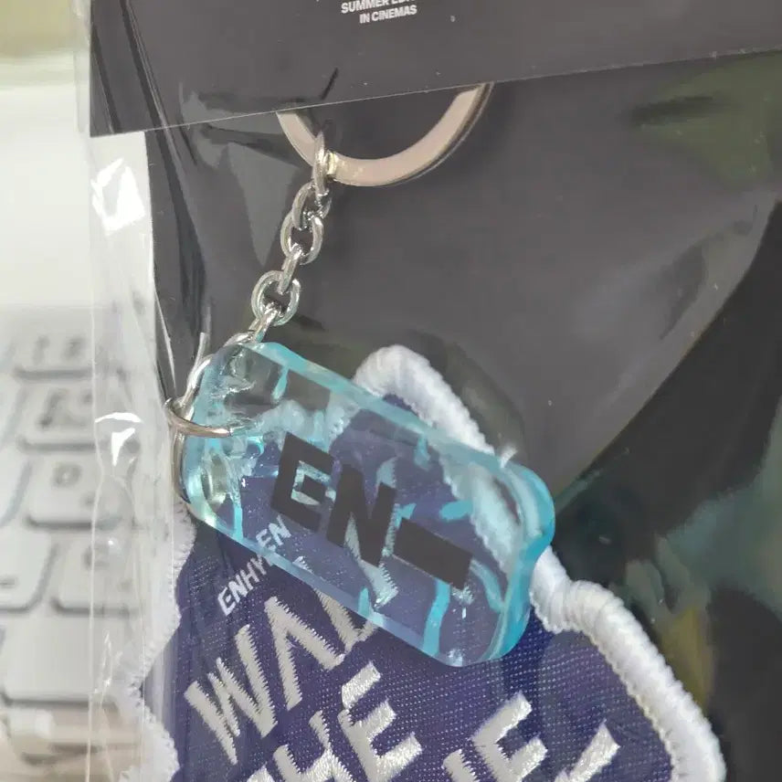 [BUNJANG] Enhypen Walk the Line Summer Cinema Lucky Draw Keyring / 엔하이픈 walk the line 썸머 씨네마 럭드 키링