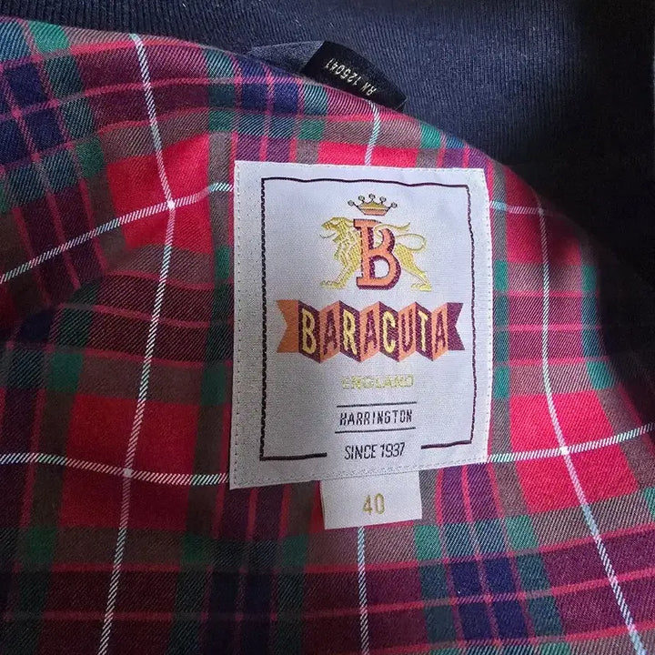 [BUNJANG] Baracuta G9 Jacket Dark Navy / (택포)바라쿠타 G9자켓 다크네이비 40 레귤러 핏
